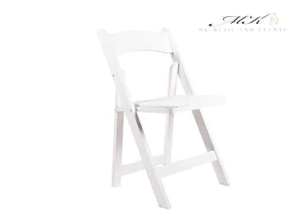 Resin White Folding Chair Rentals For Events Miami Copy 