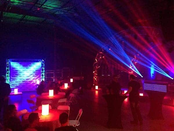 Event rentals in Miami - Dj, lighting, effects