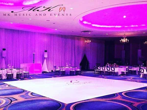 Event rentals Miami - Dance floor wraps