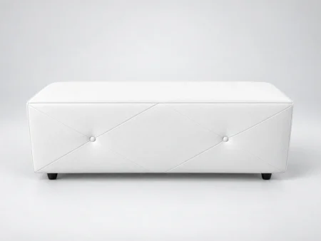 Tufted Bench for event furniture rental in Miami