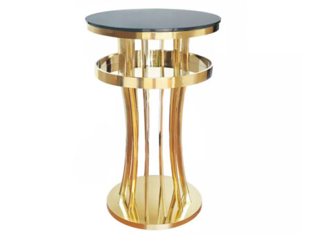 Cocktail-table-(Gold) - Rental Miami