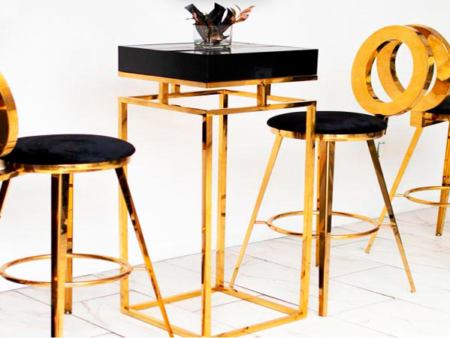 Black & Gold - Square Cocktail table