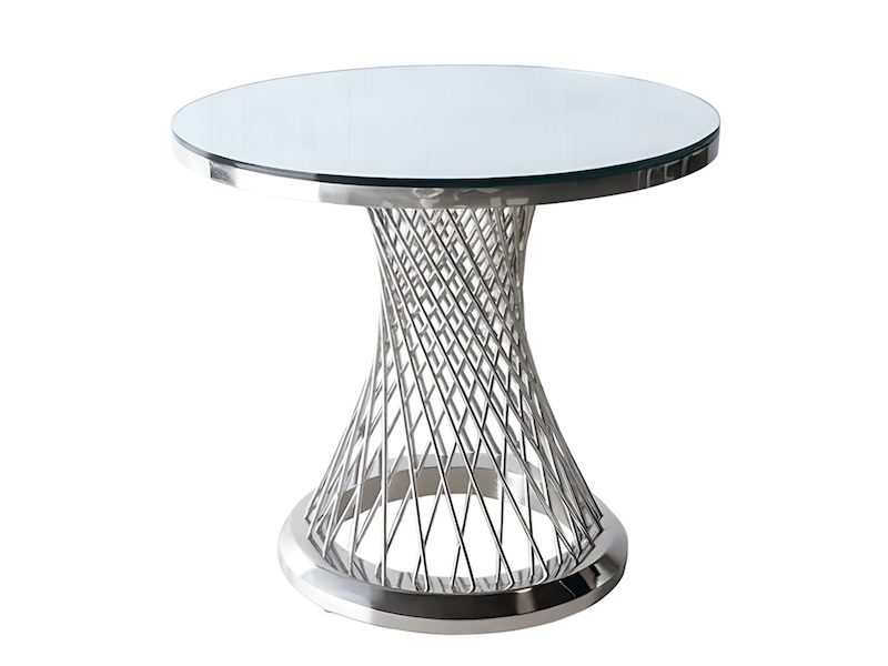 Reflection Cake Table (Silver)